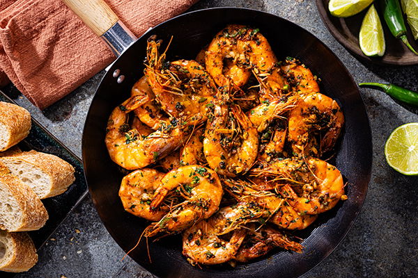 Spicy Garlic Shrimp